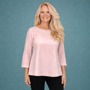 Linen Blouse | Blush | X-Small